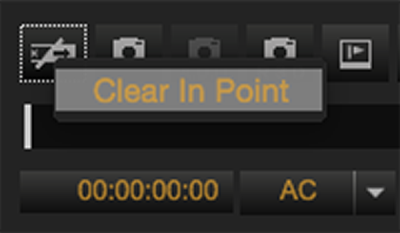 Clear In Point